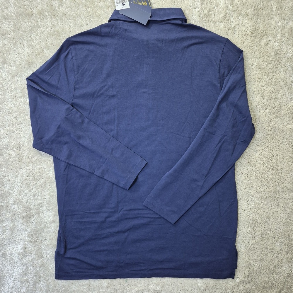 Polo Ralph Lauren Polo Shirt Mens XL Blue Cotton Stretch Golf Preppy Casual USA - Picture 9 of 10
